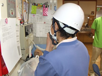 日中想定避難訓練