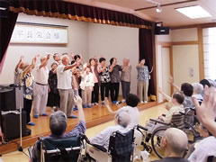 平長栄会様の歌謡ボランティア13